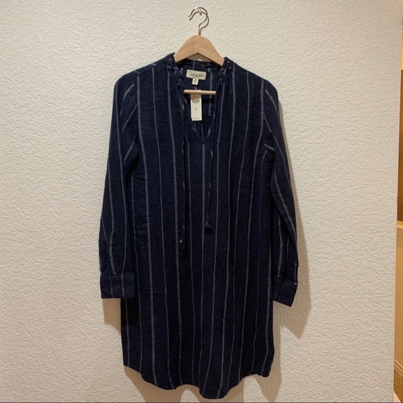 ANTHROPOLOGIE Cloth & Stone Striped Dress NWT XS - Picture 5 of 8